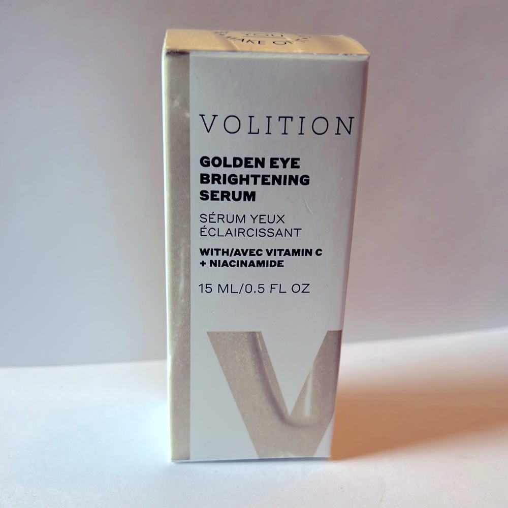 Full size 15 mL Volition Golden Eye Brightening Serum